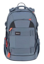 Lässig Bold Origin School Backpack Schulrucksack Rucksack Blue blaugrau