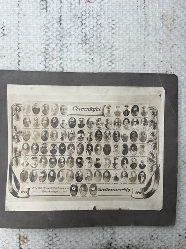 Alte ehrentafel breitenworbis - alte,