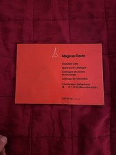 Ersatzteilliste Teilekatalog Magirus Deutz Frontlenker-Fahrerhaus Baureihe 5511 