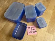 TUPPERWARE 5x SWING-BOX Set:  2,2 L -1L - 450ml - 350ml -150ml VORRATSDOSE - top
