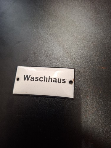 Kleines emalie schild - emalie,