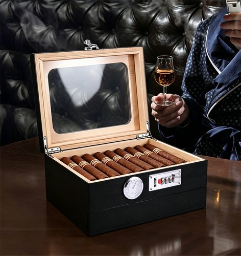 Zigarren humidor box holz mit - humidor,
