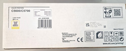 Original oki toner 43381905 - oki,