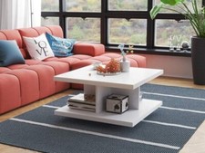 Beistelltisch Couchtisch Weiß