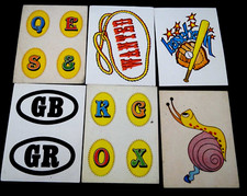 6 Stück Panini's Stickers