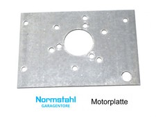 Normstahl Motorplatte Motor Platte Metallplatte Perfekt  Garagentorantrieb ++++