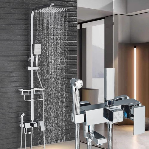 Edelstahl duschset regendusche - edelstahl,