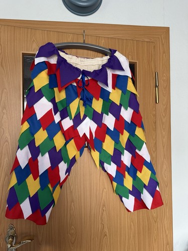 Karnevalskostüm lappenclown - karnevalskostüm,