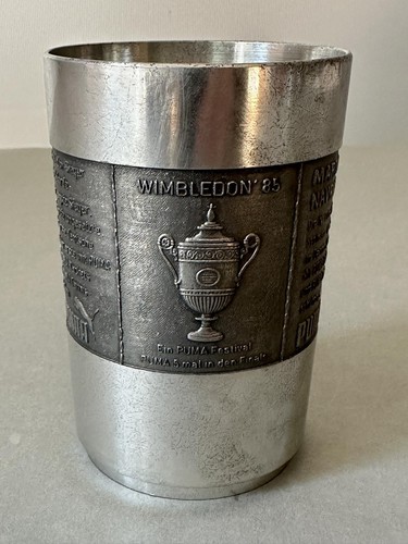 Puma zinnbecher 1985 wimbledon - zinnbecher,