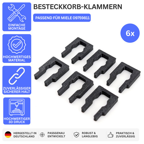 Printbtw besteckkorb - 6x,