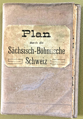 Historische wanderkarte - historische,