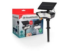 EASYmaxx LED-Solarstrahler Bewegungsmelder Solar Leuchte Strahler Lampe Licht