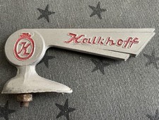 KALKHOFF 1955 Fahrrad / Moped Schutzblechfigur Emblem Steuerkopfschild