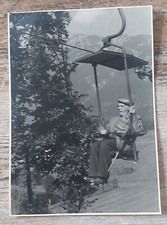 s/w Foto Postkarte AK Mann im