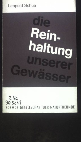 Die reinhaltung unserer - die,
