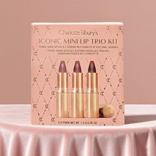 Neu Geschenkset - Iconic Mini Lip Trio Lippenstift Set C_Tragbar Beliebte Farbe