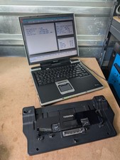 Toshiba Tecra S1 Laptop Intel Pentium M 512MB RAM Dockingstation Ladegerät retro