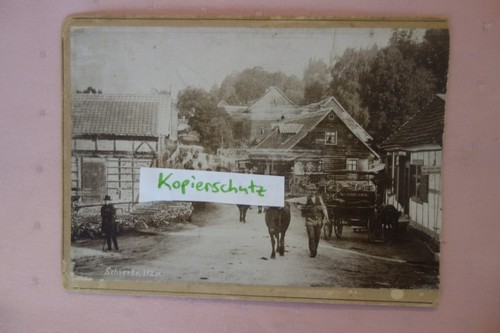 Schierke kabinettfoto 1910 - schierke:,