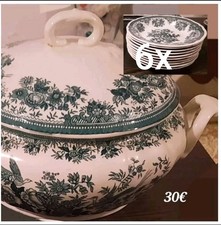 Villeroy & Boch Fasan Grün, Große Suppenschüssel/ Suppenterrine