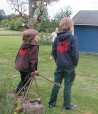 Jack Wolfskin dicke Fleece-Jacke Gr. 152 blau Tatze ( 146 ) warm