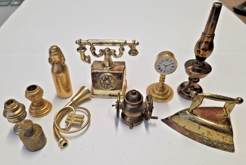 Messing miniaturen konvolut - 10,