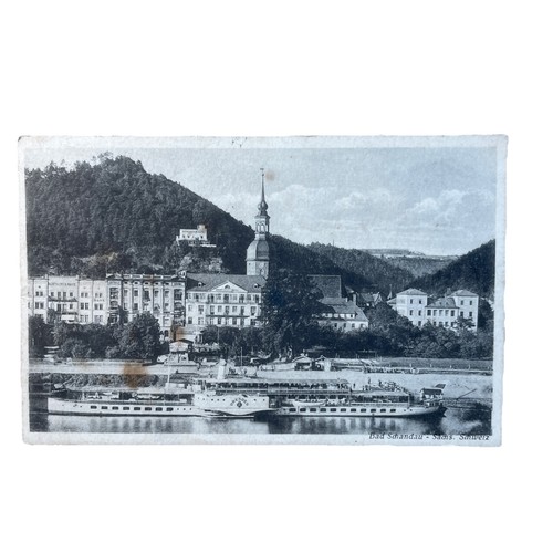 Postkarte bad schandau - postkarte, ak