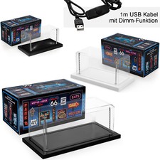 Hochwertige Vitrine mit LED