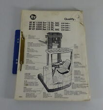 Teilekatalog / Ersatzteilliste BT Gabelstapler RT 1350-2000 Ser 13 SE / SEC