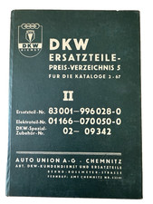 DKW Preisverzeichnis 5 Band I