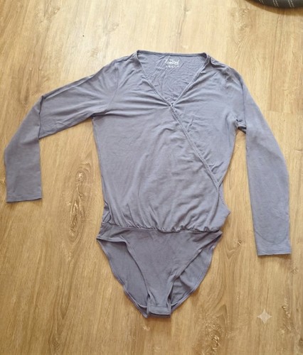 Grauer damen langarmbody body - damen,