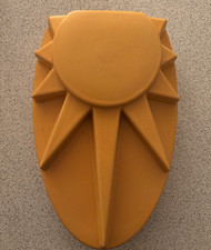 Gerz Keramik, Verdunster, Luftbefeuchter, Sonne, gelb