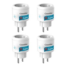 GreenSun Zigbee Smarte Steckdose Fernbedienung Timerfunktion für Alexa Google DE