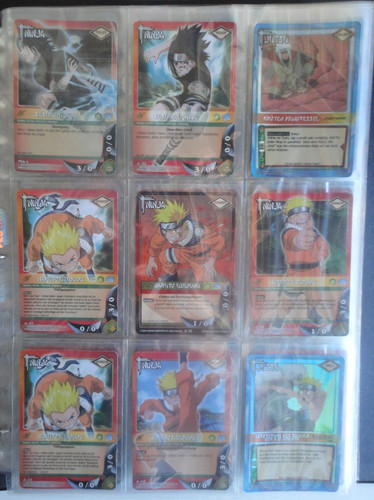 Naruto karten sammlung ninjas - naruto,