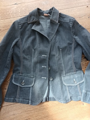 Jeansblazer blazer damen grau - blazer,