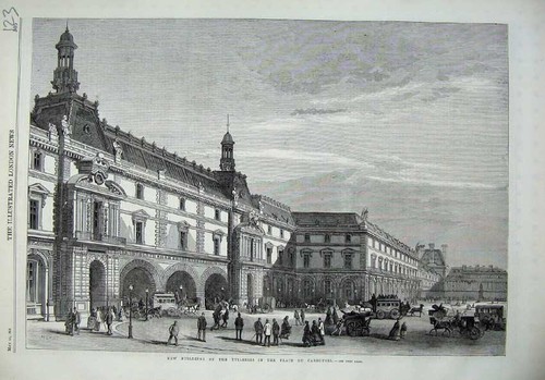 Alter antiker druck - antiker, 1869