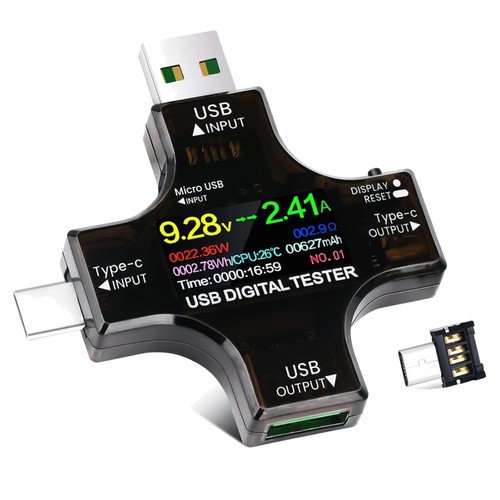 Usb strommessgerät 1 - usb, 2-in-1