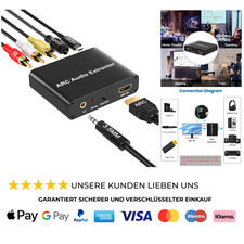 Hdmi arc audioextraktor 192khz - arc,