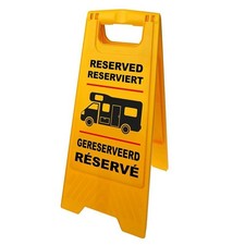 Markierungsschild  Reserviert