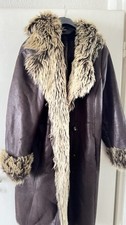 Webpelz Mantel Damen 48