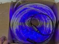 blauer LED Lichtschlauch, 45m