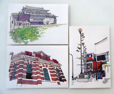 Postkarten Lot Kunst: 3 x