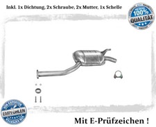 Mittelschalldämpfer für