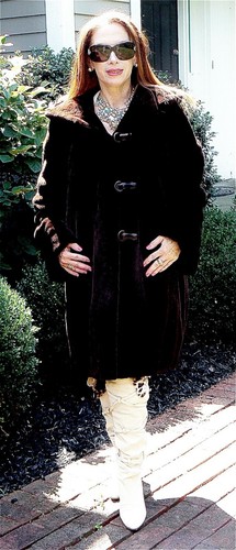Tuleh hooded sheared - sheared, fur