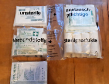 Verbandmaterial, überlagert!, Verbandkasteninhalt