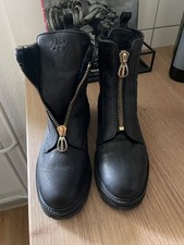 Damen stiefeletten gr. 37  von La Martina gefüttert schwarz