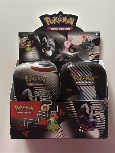 Pokémon mini tins black - pokémon,