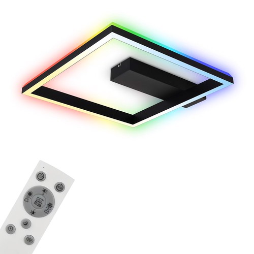 Led deckenleuchte schwarz - led,