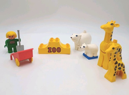 Vintage lego duplo zoo set - vintage,