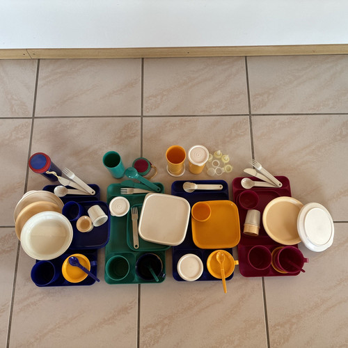 Tupperware picknick set mit - picknick-set,