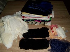 ältere kleine Stoffe, Vintage Teile zum Basteln, Tilda Puppen nähen Nr.12